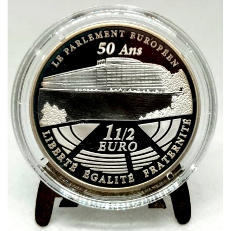 Francia. 2008. 1½ Euro (Proof) (Plata) European Mintmark