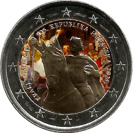 Croacia. 2025. 2 Euro (SC) Coloreada