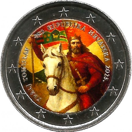 Croacia. 2025. 2 Euro (SC) Coloreada