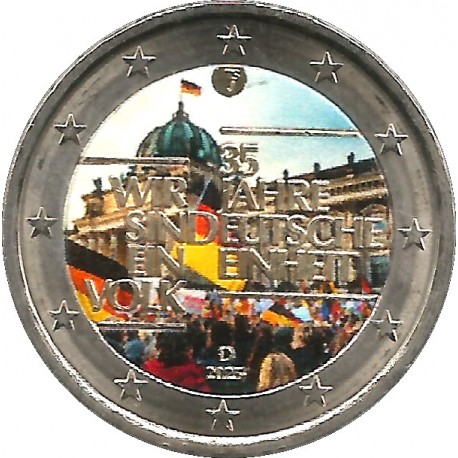 Alemania. 2025. 2 Euro (SC) Coloreada