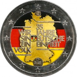 Alemania. 2025. 2 Euro (SC) Coloreada