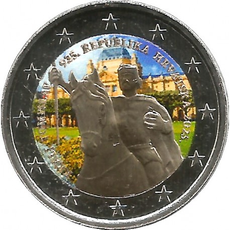 Croacia. 2025. 2 Euro (SC) Coloreada