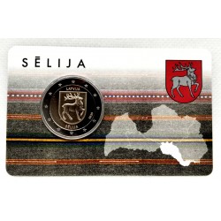 Letonia. 2025. 2 Euro (SC) Sêlija, Coincard