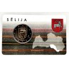 Letonia. 2025. 2 Euro (SC) Sêlija, Coincard