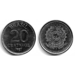 (603) Brasil. 1987. 20 Centavos (SC-)