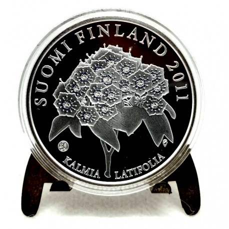 Finlandia. 2011. 10 Euro (Proof) (Plata) Pehr Kalm