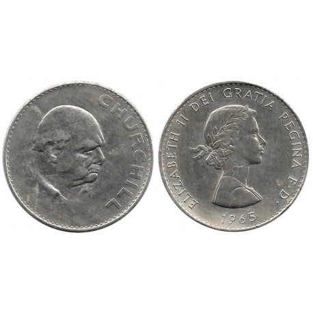 (910) Gran Bretaña. 1965. 1 Crown (MBC-)