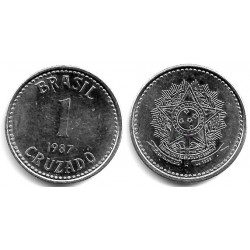 (605) Brasil. 1987. 1 Cruzeiro (SC-)