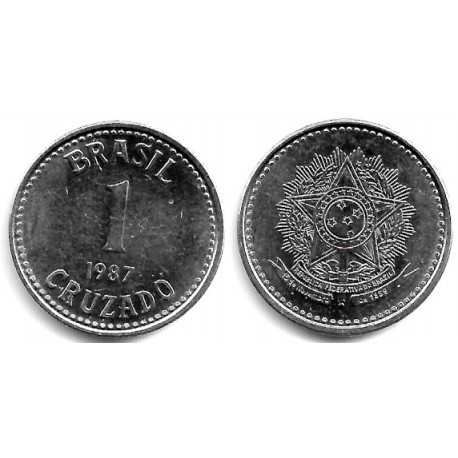 (605) Brasil. 1987. 1 Cruzeiro (SC-)