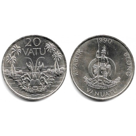 (7) Vanuatu. 1990. 20 Vatu (SC)