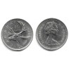 (62b) Canadá. 1974. 25 Cents (MBC)