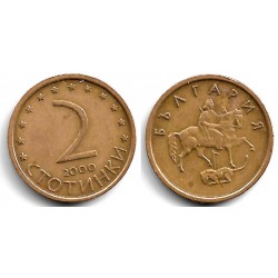 (238) Bulgaria. 2000. 2 Stotinki (MBC)
