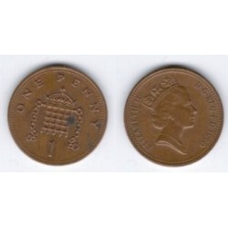 (935) Gran Bretaña. 1990. 1 Penny (BC)