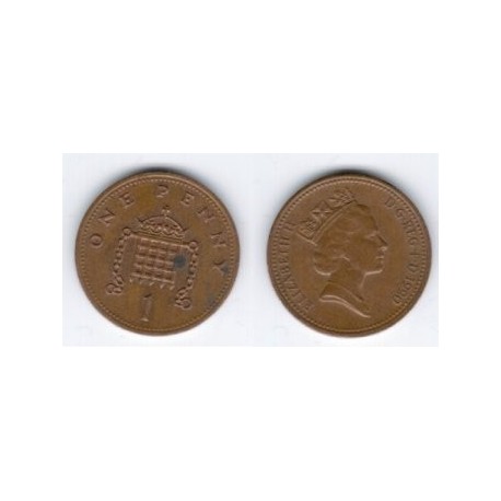 (935) Gran Bretaña. 1990. 1 Penny (BC)