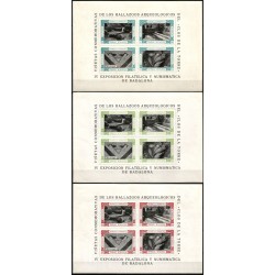 IV Exposición Filatélica y Numismática de Badalona (Nuevo, con señal de fijasellos)