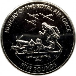 Guernsey. 2008. 5 Pounds (SC)