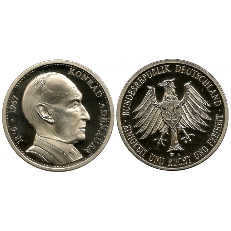 Medalla Conmemorativa de Konrad Adenaure (EBC) 40mm
