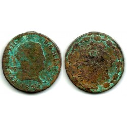 Fernando VII. 1824. 8 Maravedi (RC) Ceca de Jubia