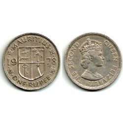 (35.1) Mauricio. 1978. 1 Rupee (MBC)