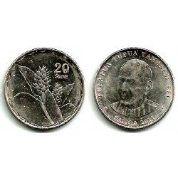 (169) Samoa. 2011. 20 Sene (MBC)