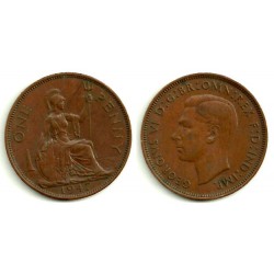 (845) Gran Bretaña. 1947. 1 Penny (EBC)