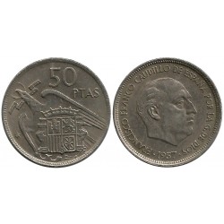 Estado Español. 1957*(67). 50 Pesetas (MBC)