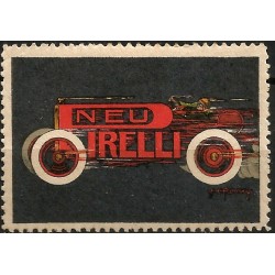 Viñeta Conmemorativa de Neu Pirelli (Nuevo, con señal de fijasellos)