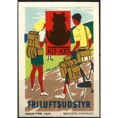 Viñeta Conm. Equipamiento para Exteriores. Friluft Sudstyr (Nuevo, con señal de fijasellos)