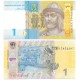(116Ac) Ucrania. 2014. 1 Hryvnia (SC)
