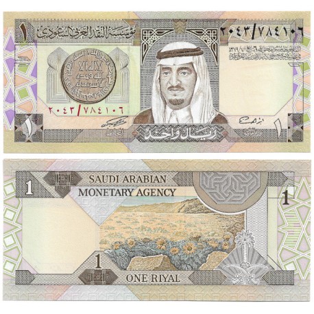 (21d) Arabia Saudí. 1984. 1 Riyal (SC)