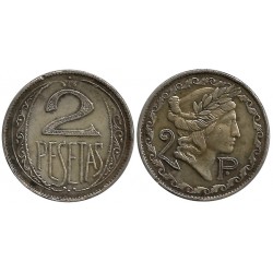 Ficha de 2 Pesetas (MBC)
