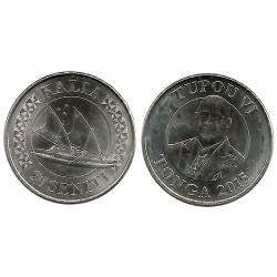 (228) Tonga. 2015. 20 Seniti (SC-)