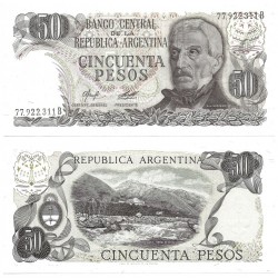 (301a) Argentina. 1976-78. 50 Pesos (SC)