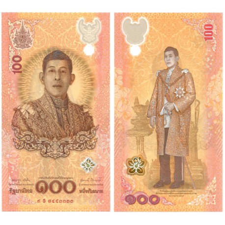 (W143) Tailandia. 2024. 100 Baht (SC)