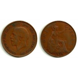 (810) Gran Bretaña. 1929. 1 Penny (BC)