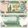 (27e) Zambia. 1980-88. 20 Kwacha (SC)