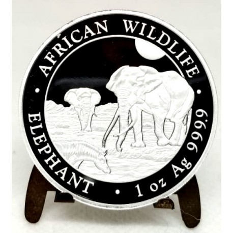 Somalia. 2025. 100 Shillings (Proof) (Plata) 1 Oz. .999