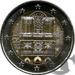 Francia. 2025. 2 Euro (SC) Notre Dame
