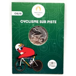 Francia. 2023. 10 Euro (SC) (Plata) Ciclismo en Pista