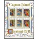 Islas Caimán. 1971. Hoja Conmemorativa (Nuevo) Navidad