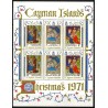 Islas Caimán. 1971. Hoja Conmemorativa (Nuevo) Navidad