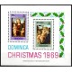 Dominica. 1969. Hoja Conmemorativa (Nuevo) Navidad