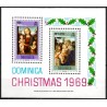 Dominica. 1969. Hoja Conmemorativa (Nuevo) Navidad