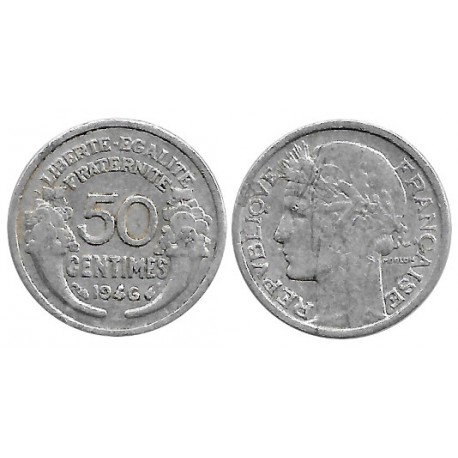 (894.1a) Francia. 1946. 50 Centimes (BC)