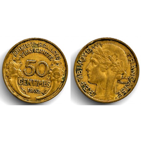 (894.1) Francia. 1932. 50 Centimes (BC)
