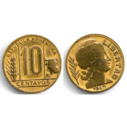 (41) Argentina. 1943. 10 Centavos (BC)