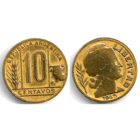 (41) Argentina. 1943. 10 Centavos (BC)