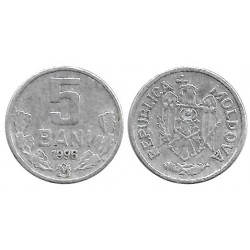 (2) Moldavia. 1996. 5 Bani (MBC)