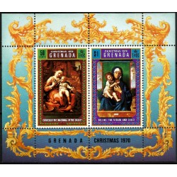 Grenada. 1970. Hoja Conmemorativa (Nuevo) Navidad