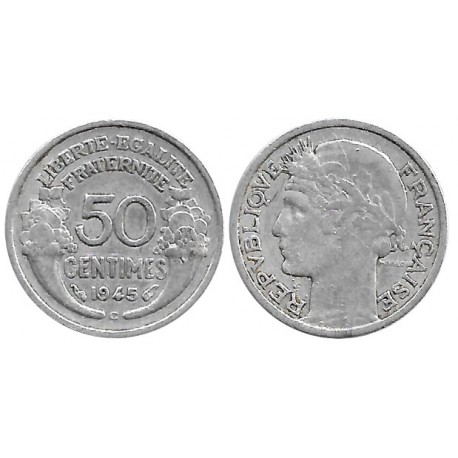 (894.2a) Francia. 1945B. 50 Centimes (BC)